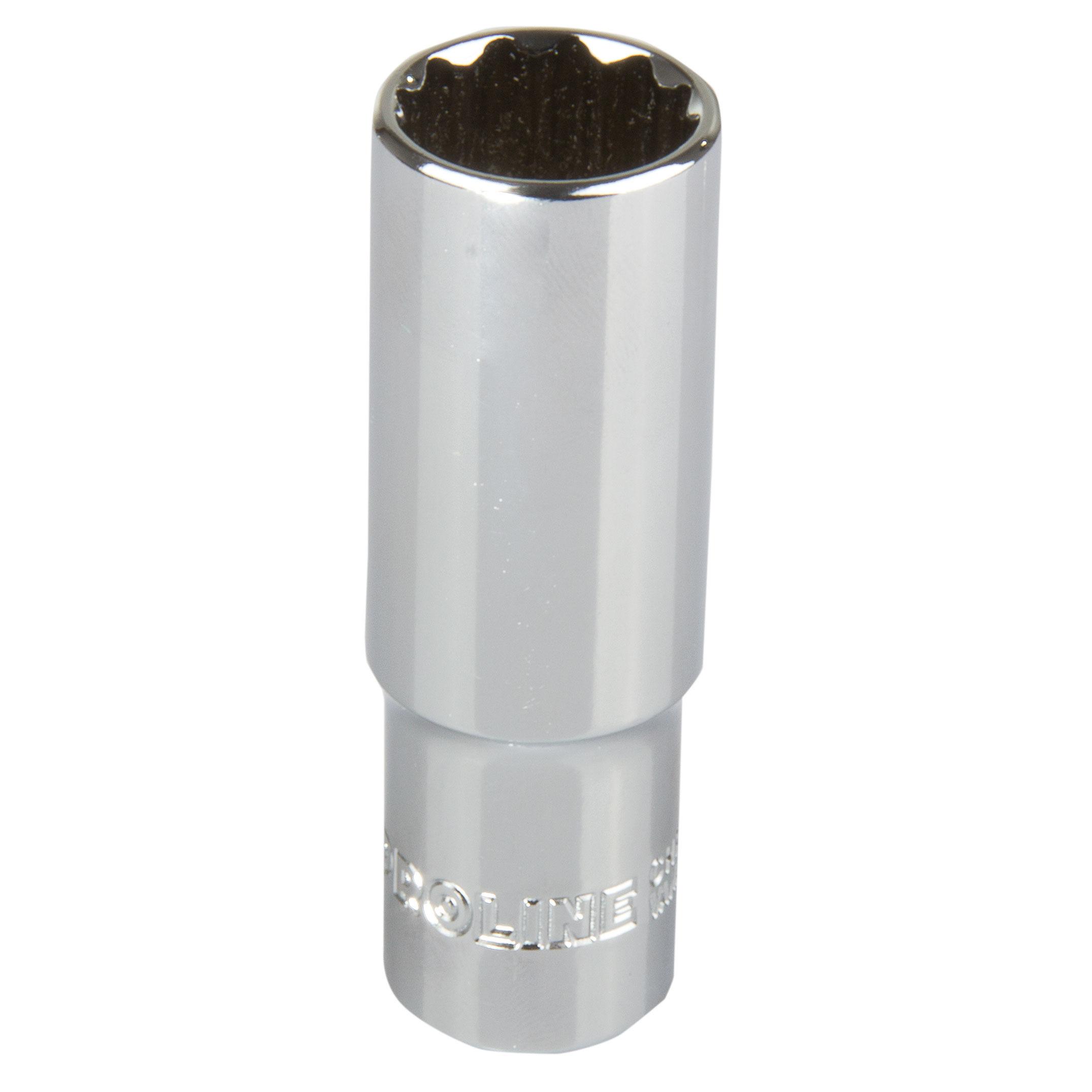 Nasadka 12 taškų prailginta galvutė, 1/2 colio, 27 mm, proline pakabukas