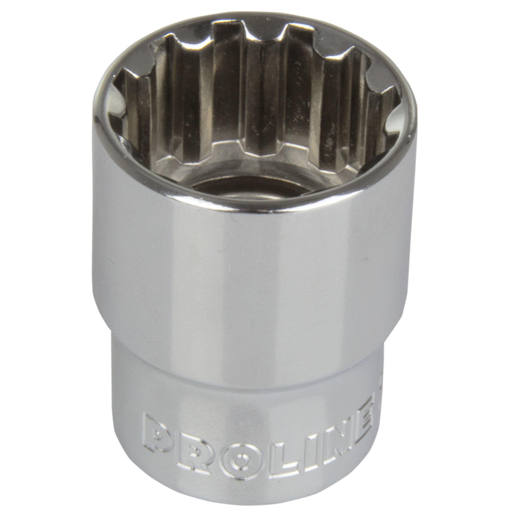 Nasadka CRV spline galvutė 1/2" M27 proline pakaba