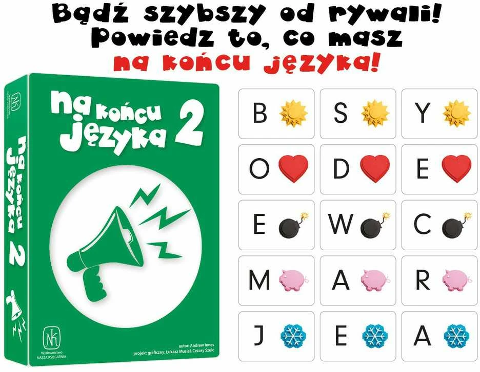 Nasza Ksiegarnia Mūsų knygyno žaidimas „Ant liežuvio galiuko“ 2 70615