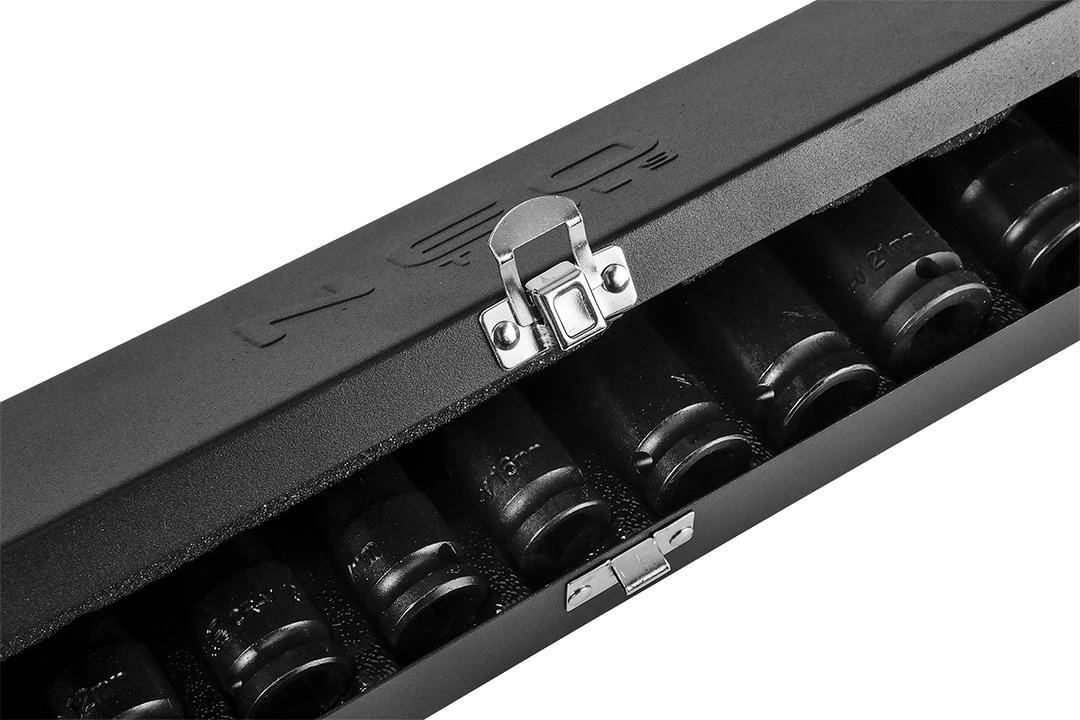 Neo Tools Šešiakampis smūginis lizdas neo 1/2" 10-24mm 11vnt. (12-102)