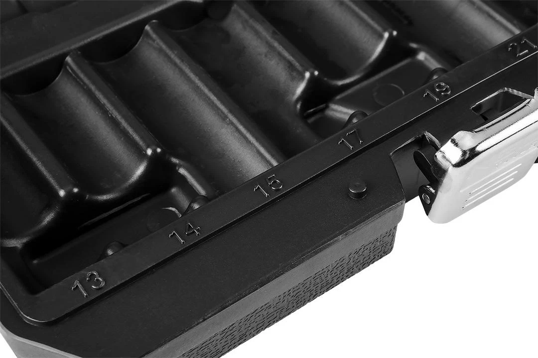 Neo Smūginių dangtelių komplektas 6 kampų 10-24 mm ilgio 10vnt. (12-107)