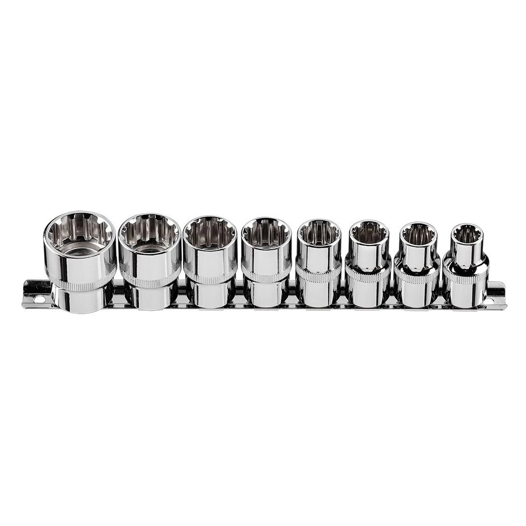 Nasadki, 1/2" antgalių rinkinys, 8 vnt.