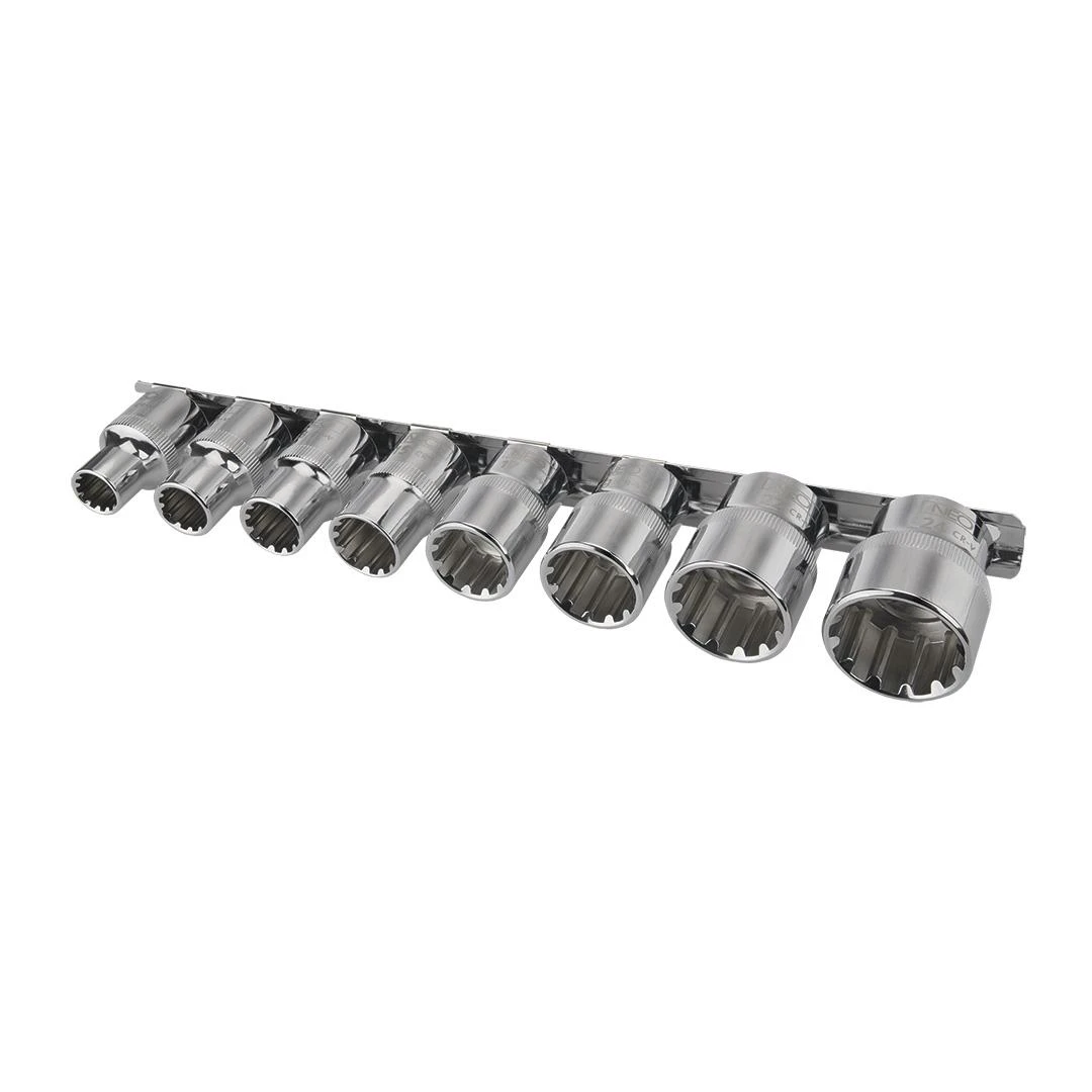 Nasadki, 1/2" antgalių rinkinys, 8 vnt.