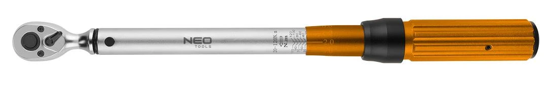 Neo Tools Dinamometrinis raktas Neo 08-845; 3/8''; 1/2''; 1/4'' 3 vnt.