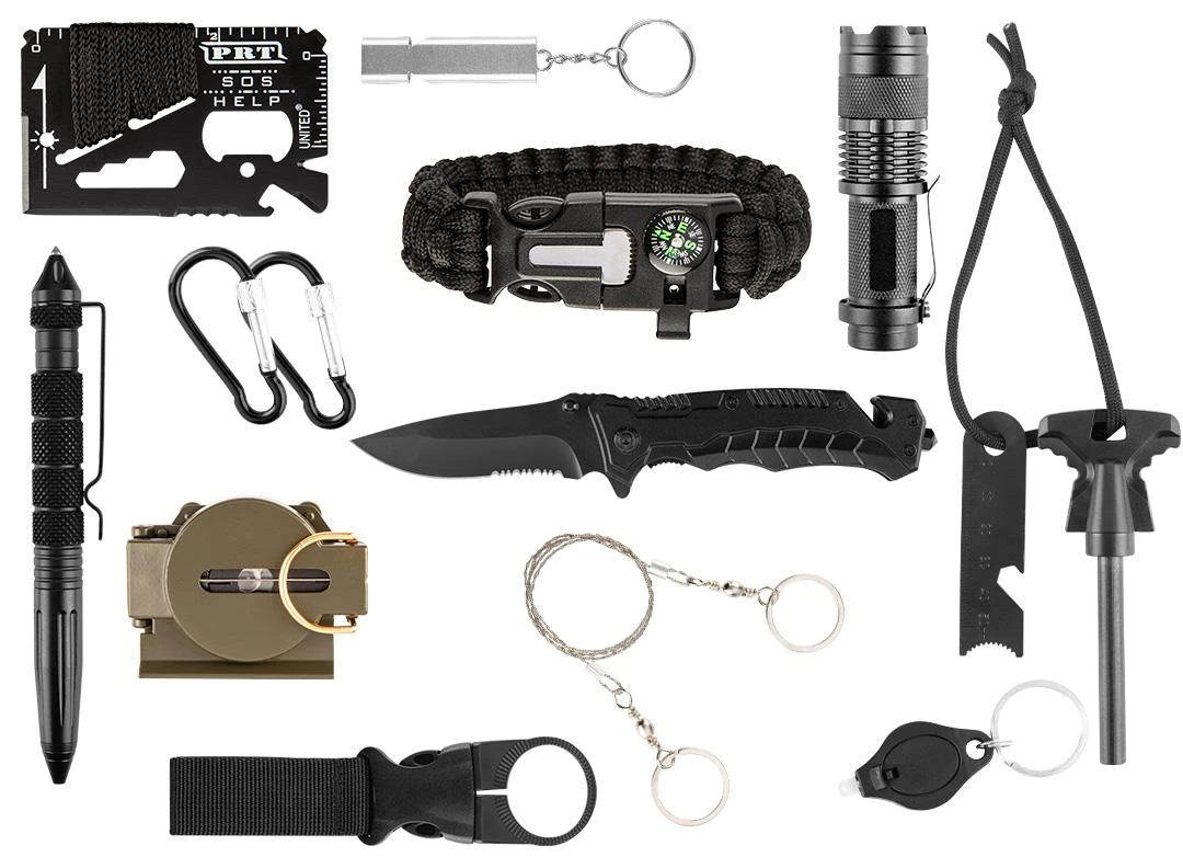 Neo Tools Rinkinys 14 dalių išgyvenimo rinkinys maišelyje
