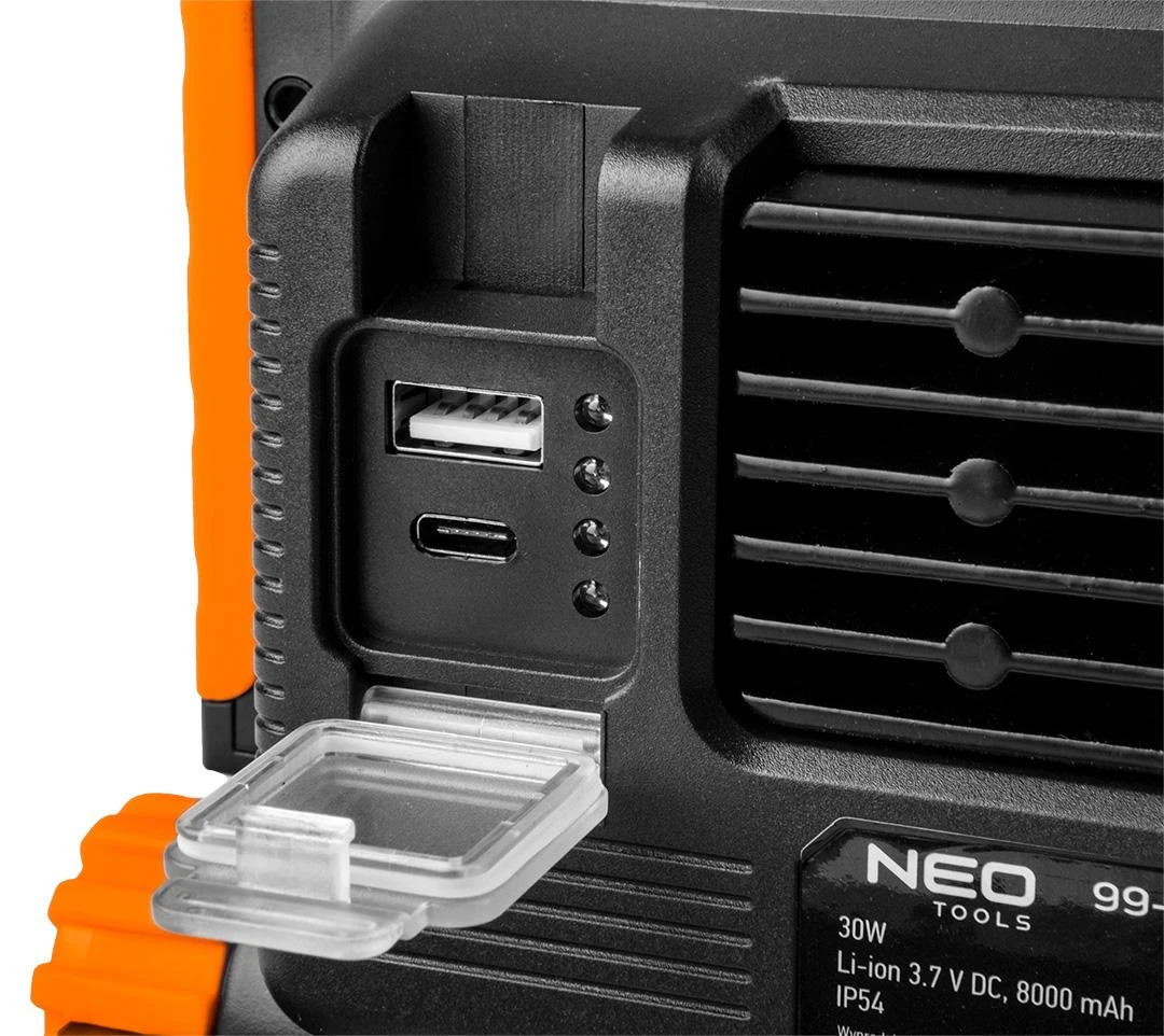 Neo Naświetlacz 3000 lm SMD LED įkraunamas prožektorius