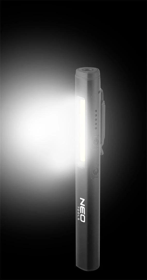 Lampa 450 lm COB LED apžiūros lempa + lazeris + UV spindulys + žibintuvėlis 4 viename