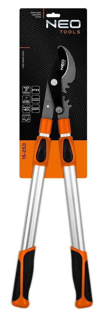 Sekator Teleskopinės šakų genėjimo žirklės NEO 15-253 665-965 mm