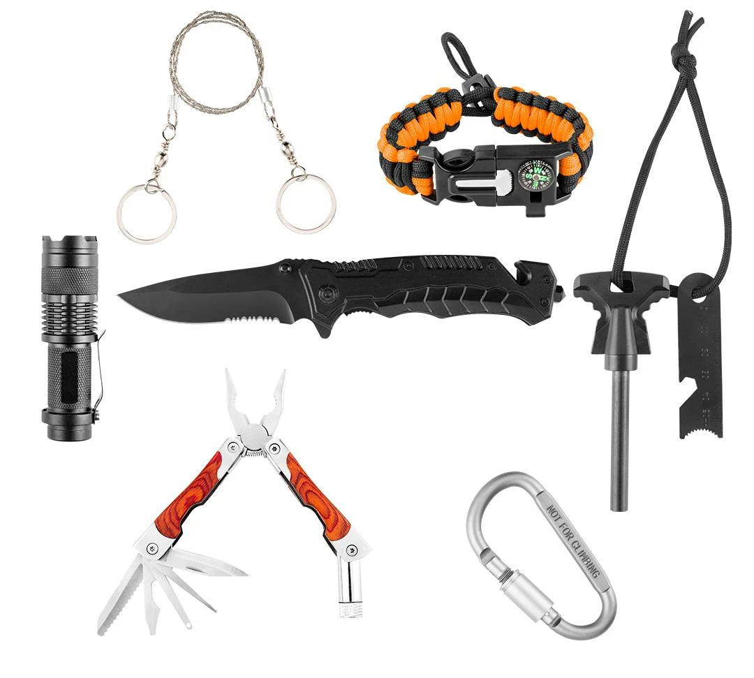Neo Tools Rinkinys 8 viename išgyvenimo rinkinys dėžutėje