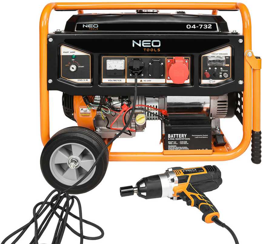 Neo Tools Trifazis generatorius 7-7,5kW