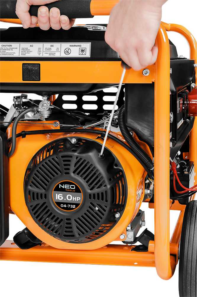 Neo Tools Trifazis generatorius 7-7,5kW