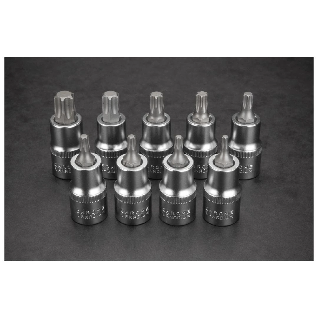 Neo Tools Torx galvučių rinkinys, 9 dalys, 55 mm