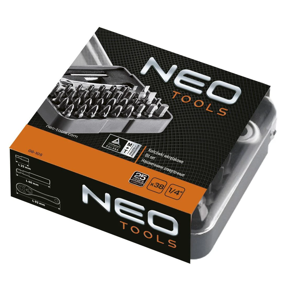 Koncówki Antgalių rinkinys Neo, 38 vnt