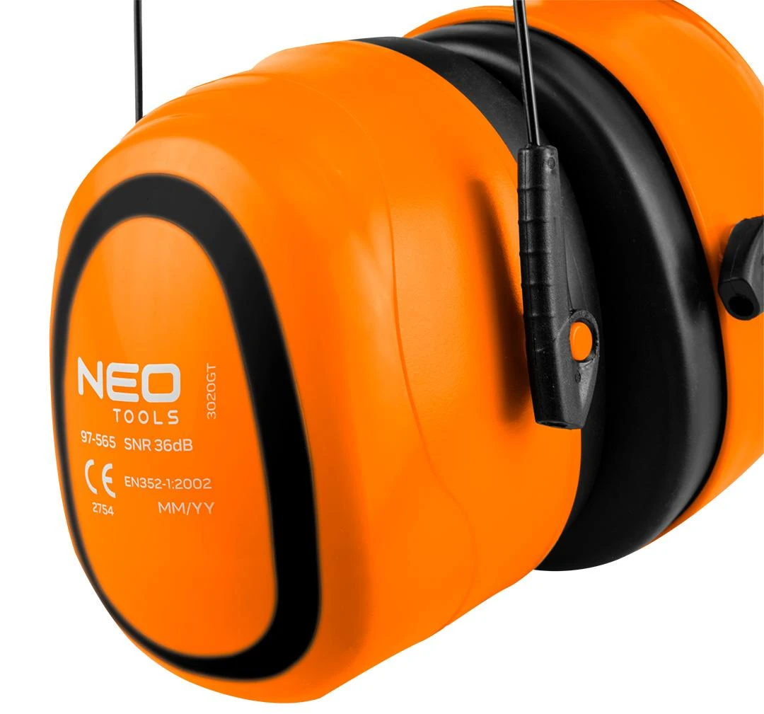 Neopreninės apsauginės ausinės NEO Tools su SNR 36dB žyma