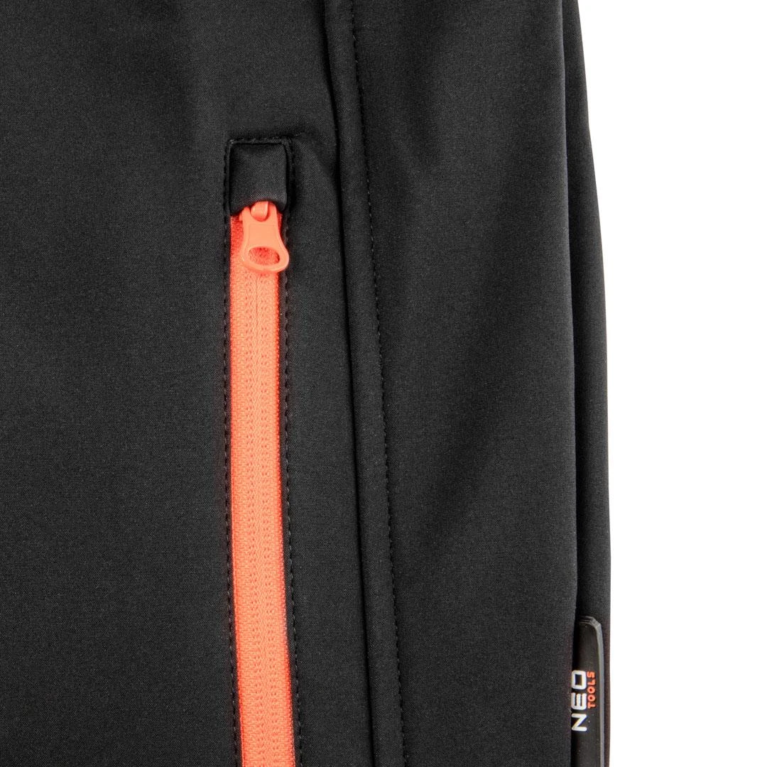 Darbo liemenė Neo Softshell, juoda, L