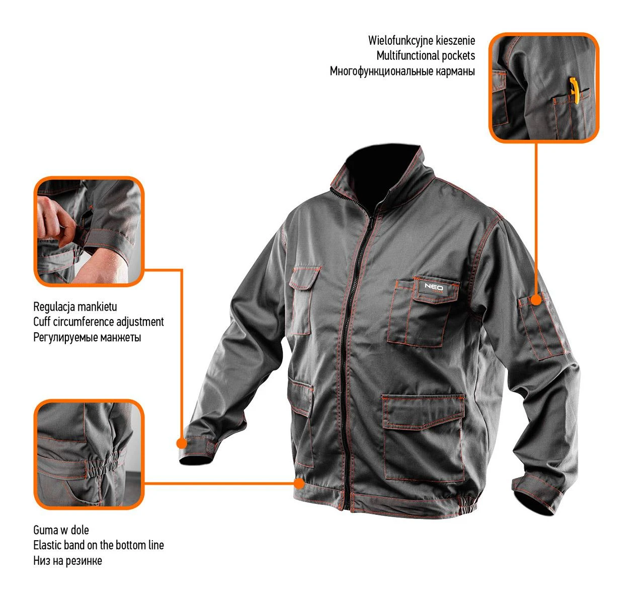 Bluza, Darbo striukė Neo Tools