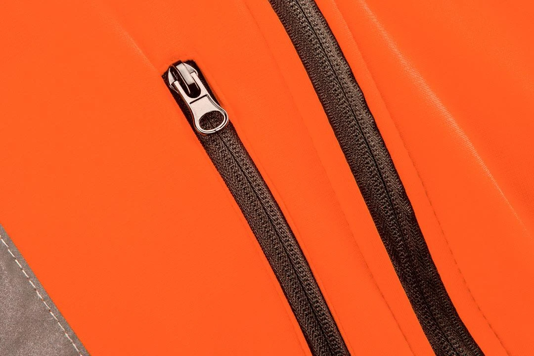 Bluza, Padidinto matomumo darbinė striukė, oranžinė