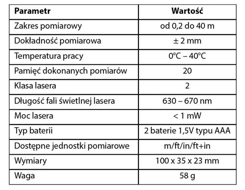 Neo Tools Dalmierz Lazerinis atstumo ieškiklis, 40 m veikimo nuotolis, lietimui jautrus ekranas