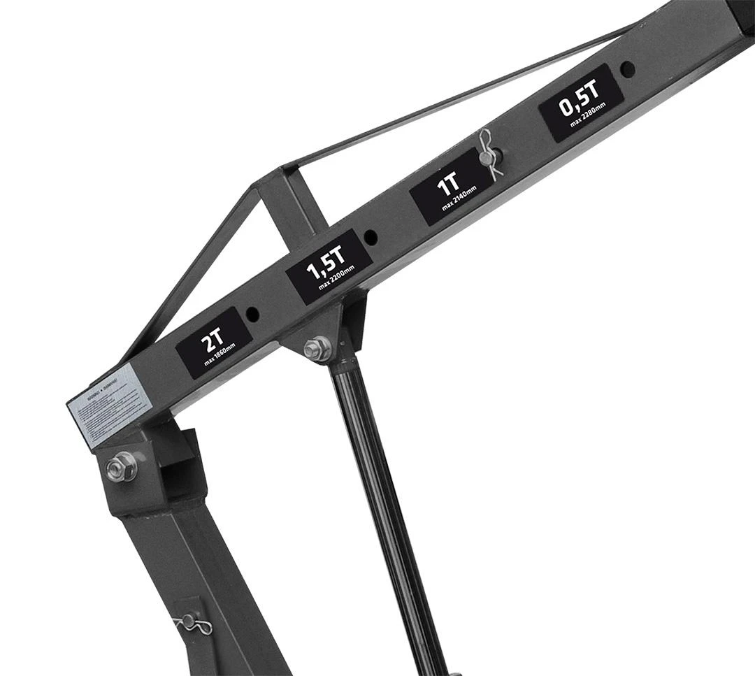 Neo Kėlimo įrankis ant ratų 2t, kėlimo aukštis 25-2382mm
