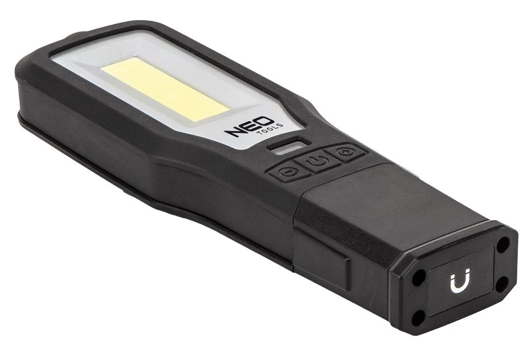 Neo Lampa 550 lm COB LED dirbtuvių lempa + pagrindas + įkroviklis