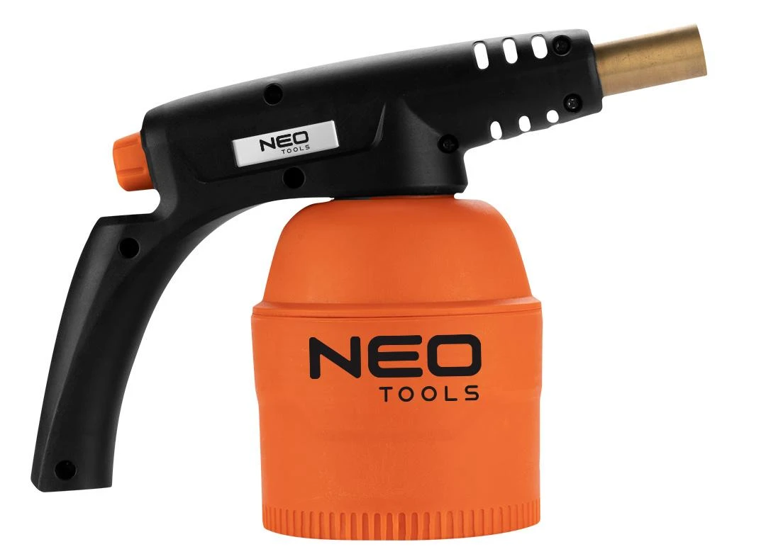 Neo Lampa Dujinis degiklis 190 g kasetėms + 4 daugkartinio pildymo dujų kasetės