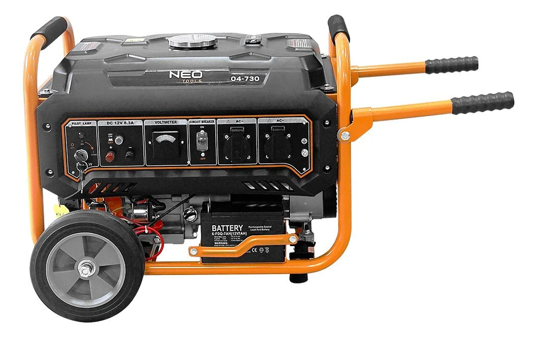 Elektros generatorius NEO TOOLS 04-730 (2,8-3 kW) su ratukais