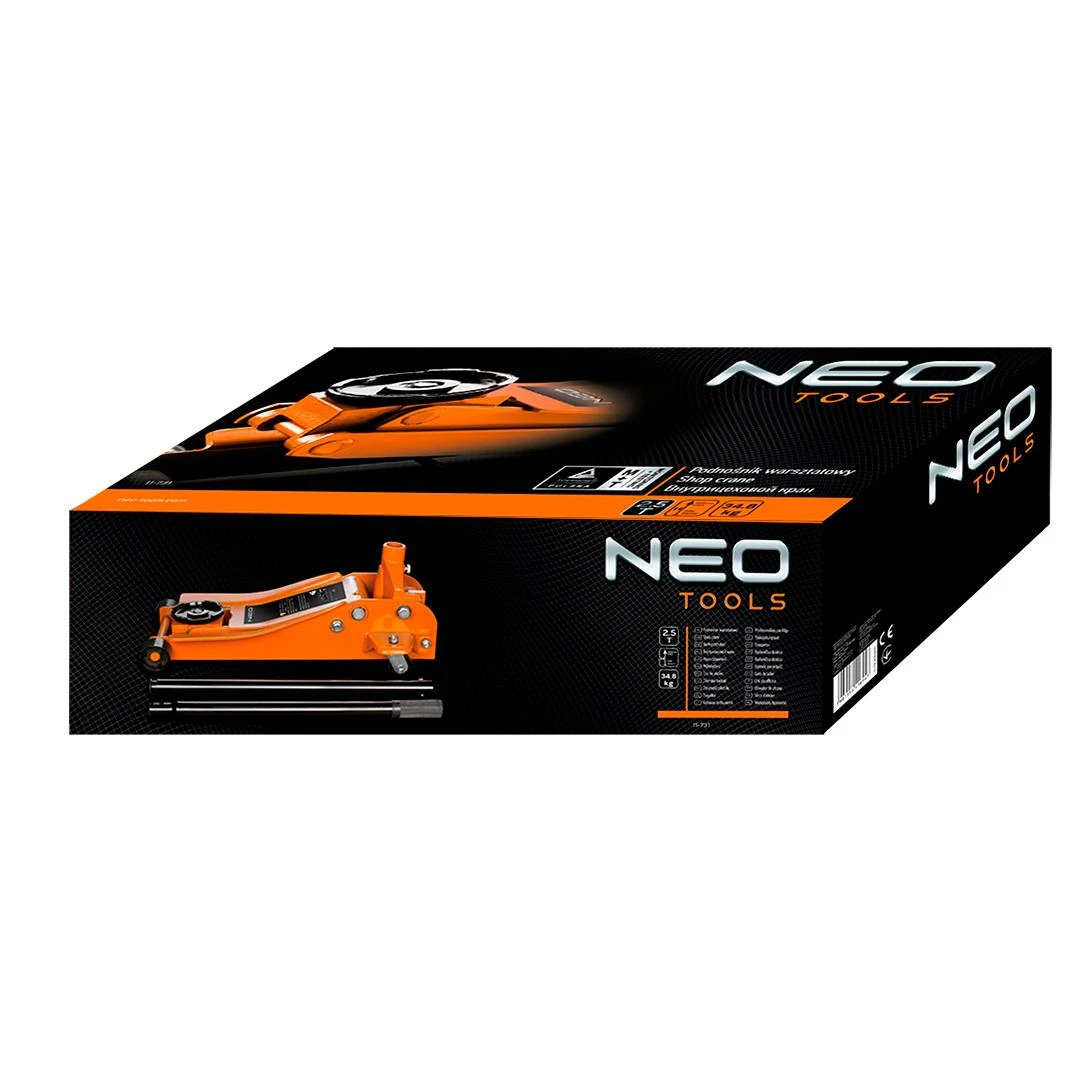Neo Tools 11-731 HIDRAU. KELTUVAS SU RATUKAIS 2,25T