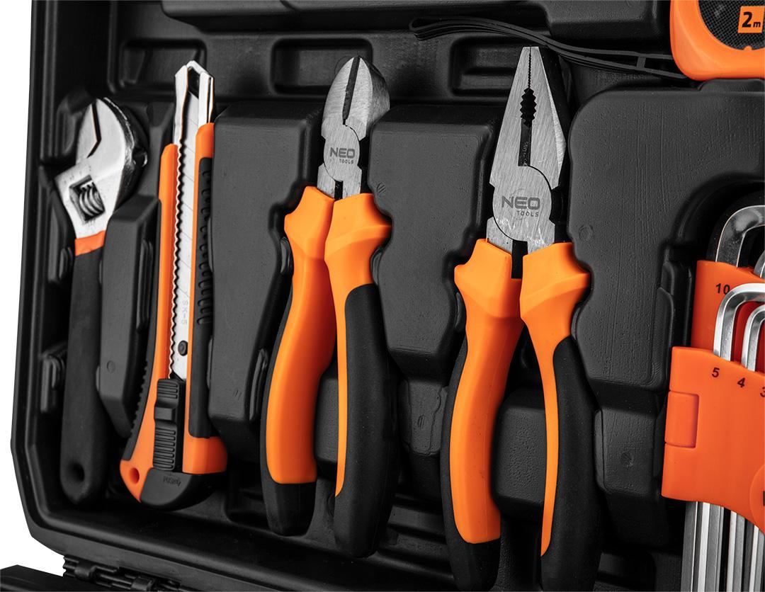 Neo Tools Įrankių rinkinys iš 60 elementų