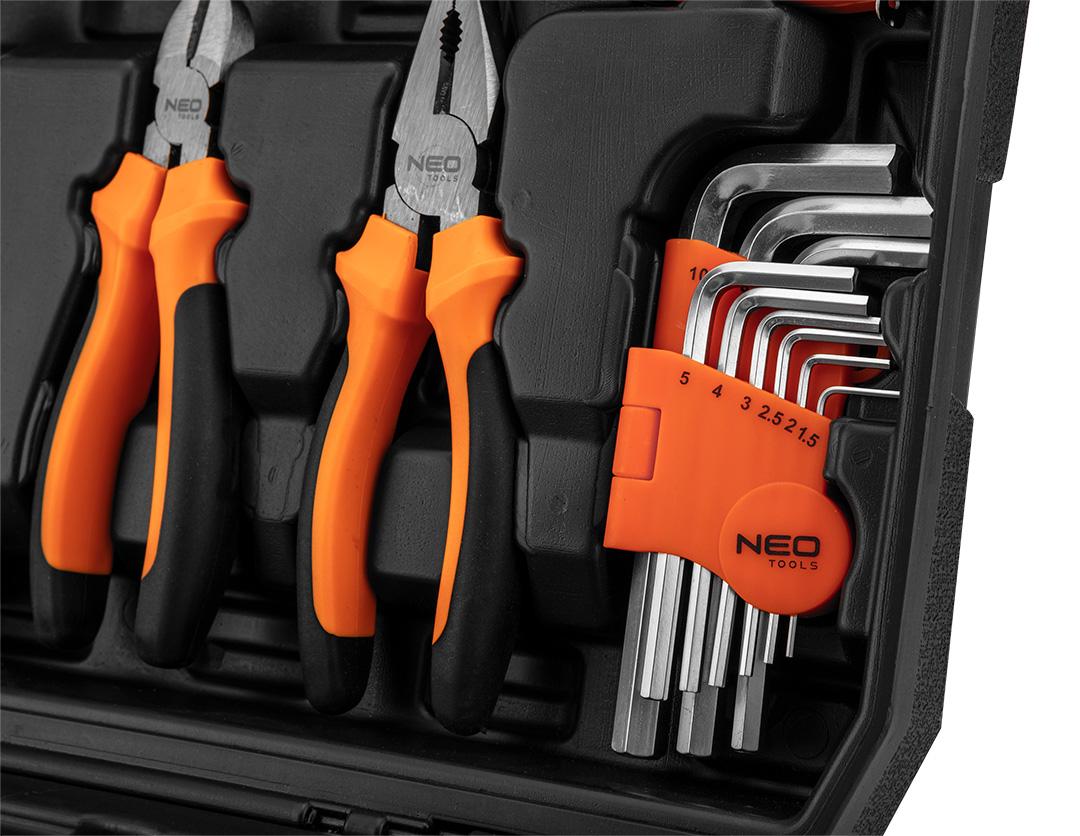 Neo Tools Įrankių rinkinys iš 60 elementų