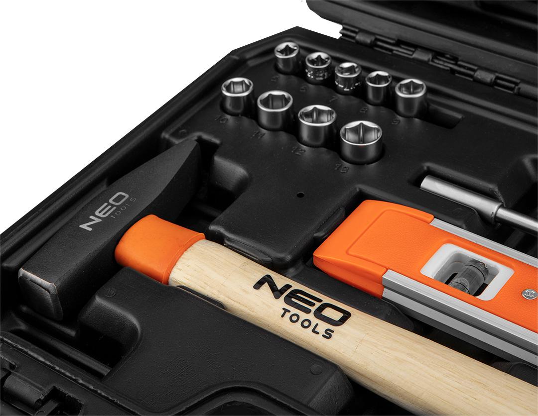 Neo Tools Įrankių rinkinys iš 60 elementų
