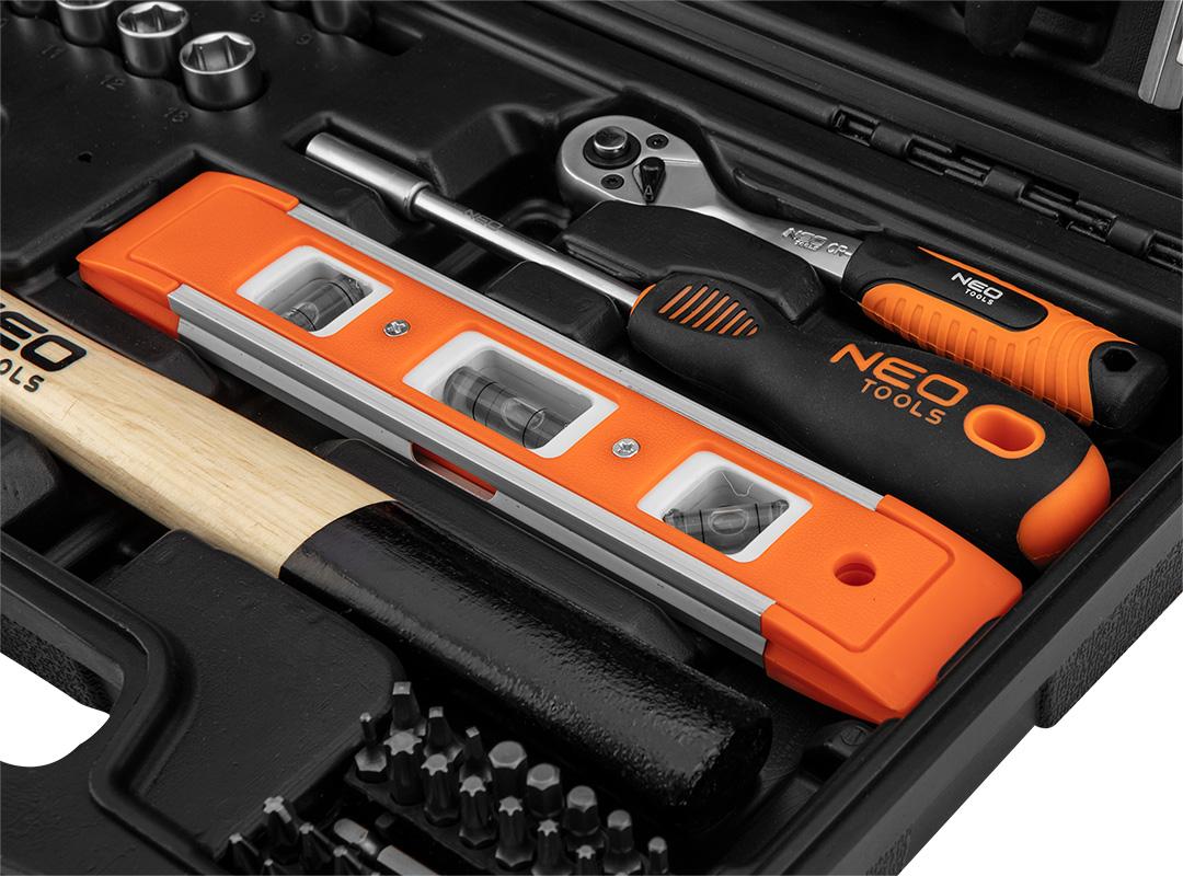 Neo Tools Įrankių rinkinys iš 60 elementų