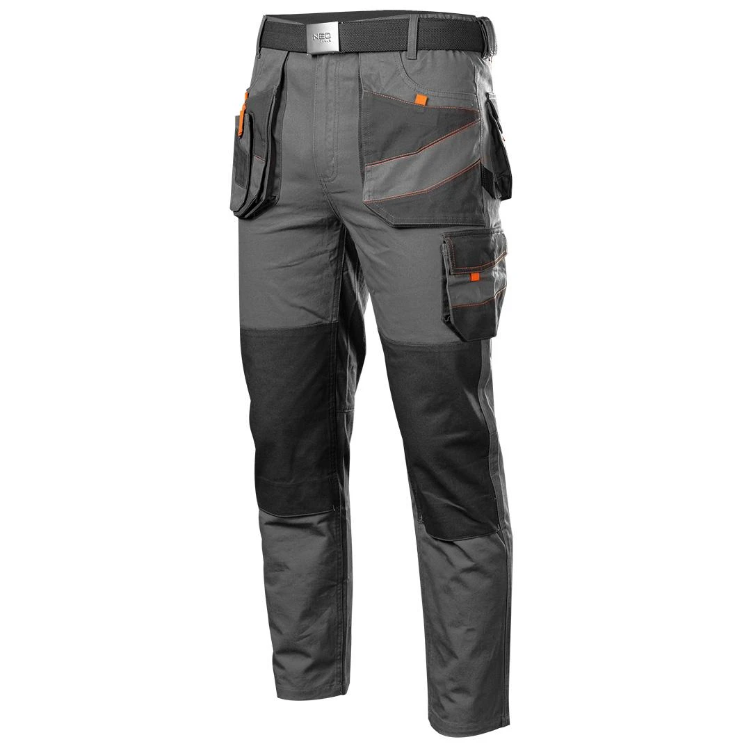 Neo Tools Kelnės COTTON Slim darbo kelnės, 100 % medvilnė, M dydis