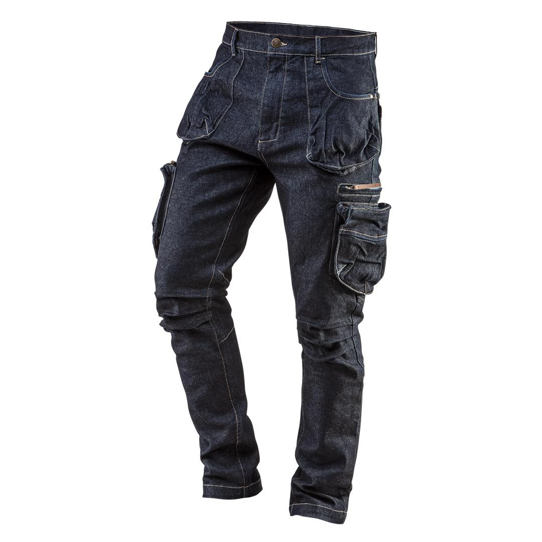 Darbo kelnės Neo Denim, mėlynos