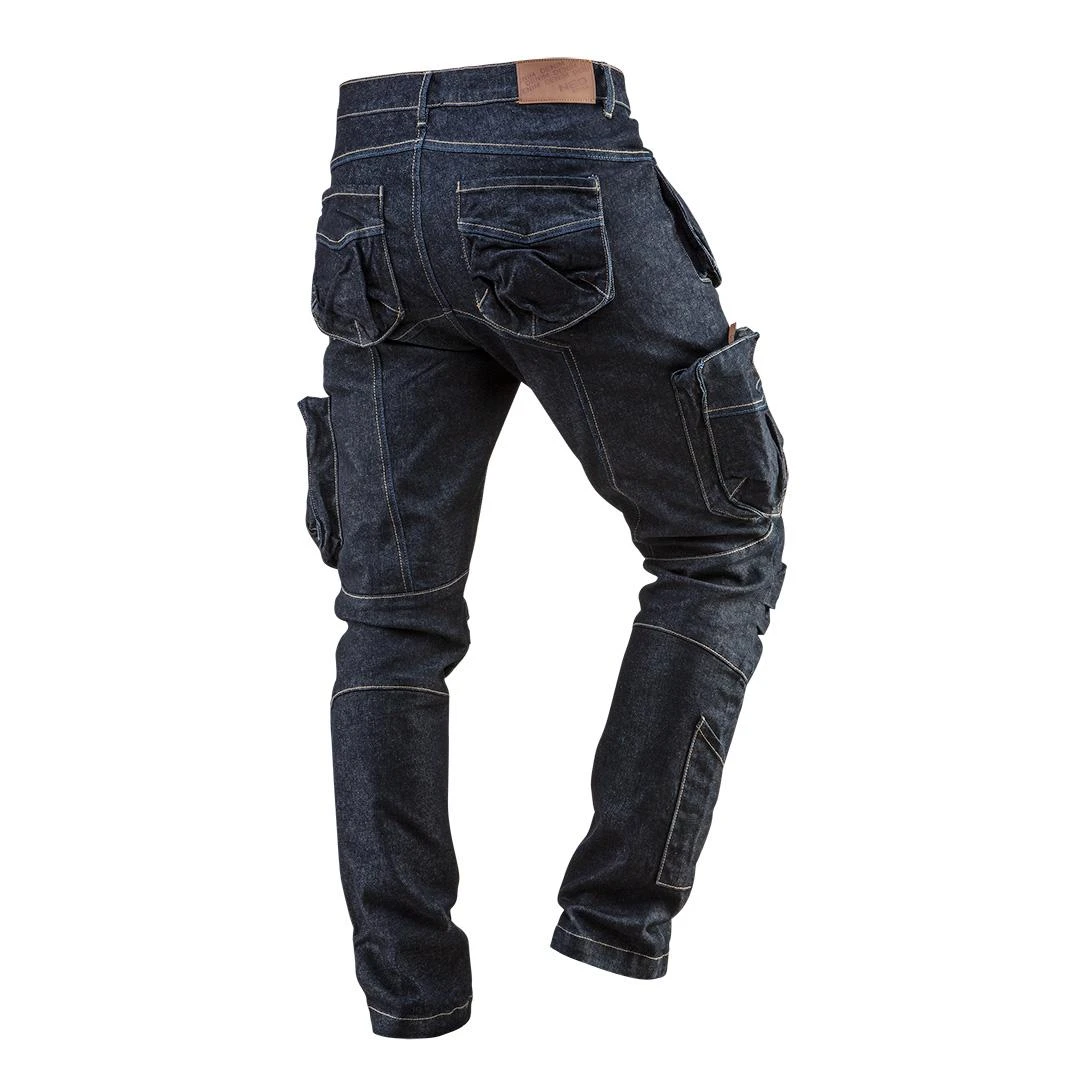 Darbo kelnės Neo Denim, mėlynos