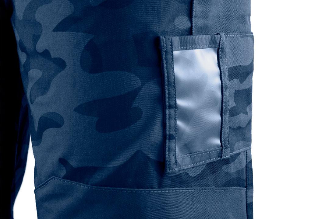 Spodnie Kelnės CAMO tamsiai mėlynos darbo kelnės, S dydis