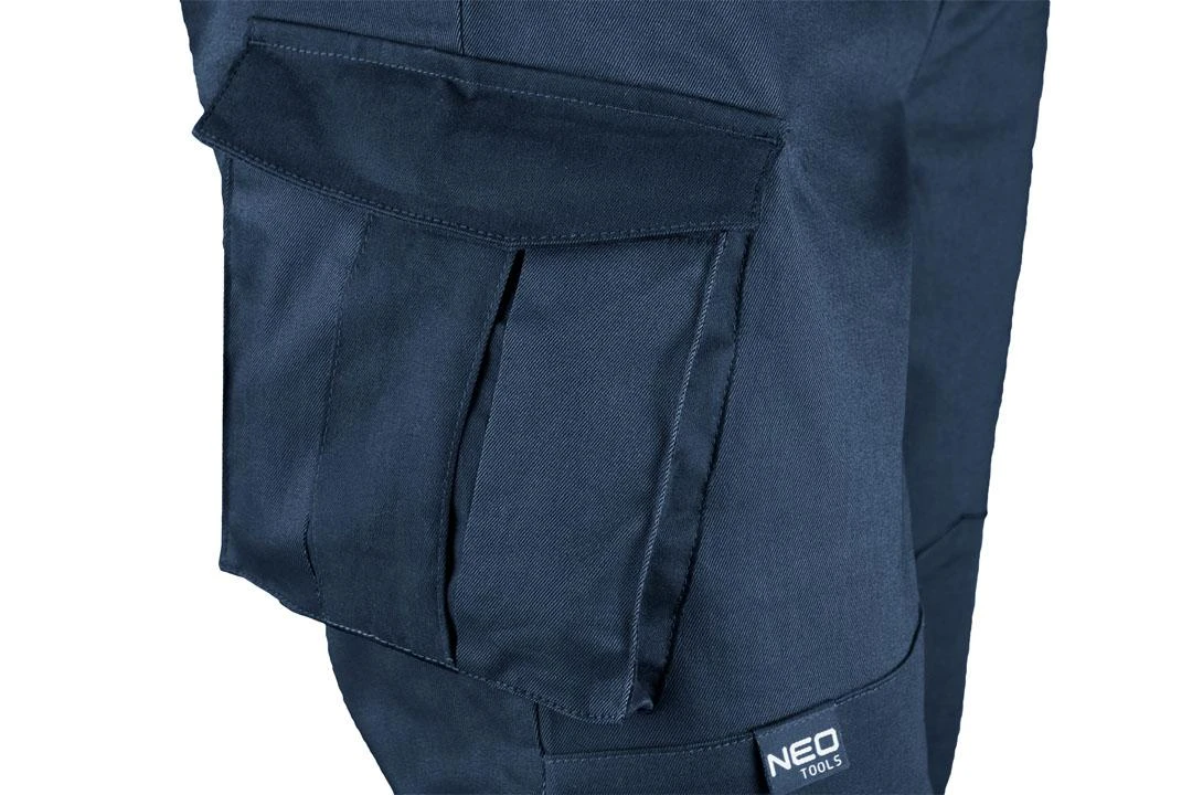 Neo Tools Kelnės Tamsiai mėlynos darbo kelnės, XL dydis