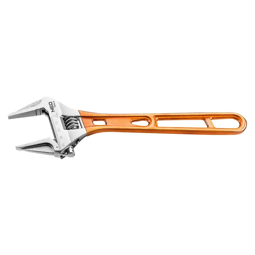 Klucz Reguliuojamas veržliaraktis 256 mm, diapazonas 0–43 mm