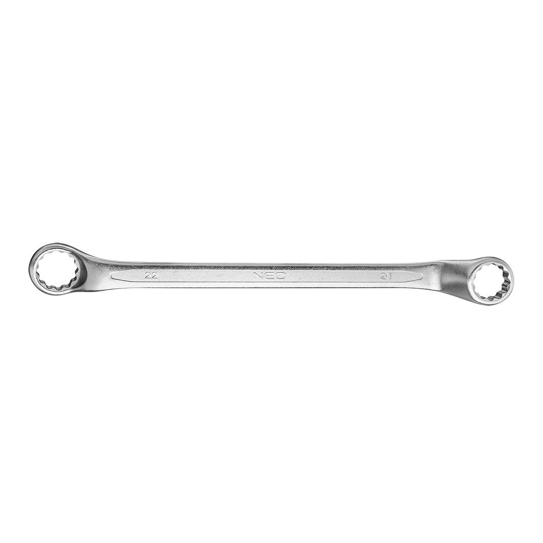 Klucz 20 x 22 mm lenktas žiedinis raktas