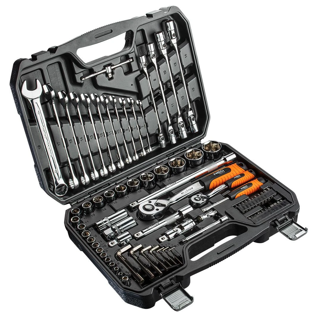 NEO tools 08-915 įrankių galvutė ir galvučių rinkinys