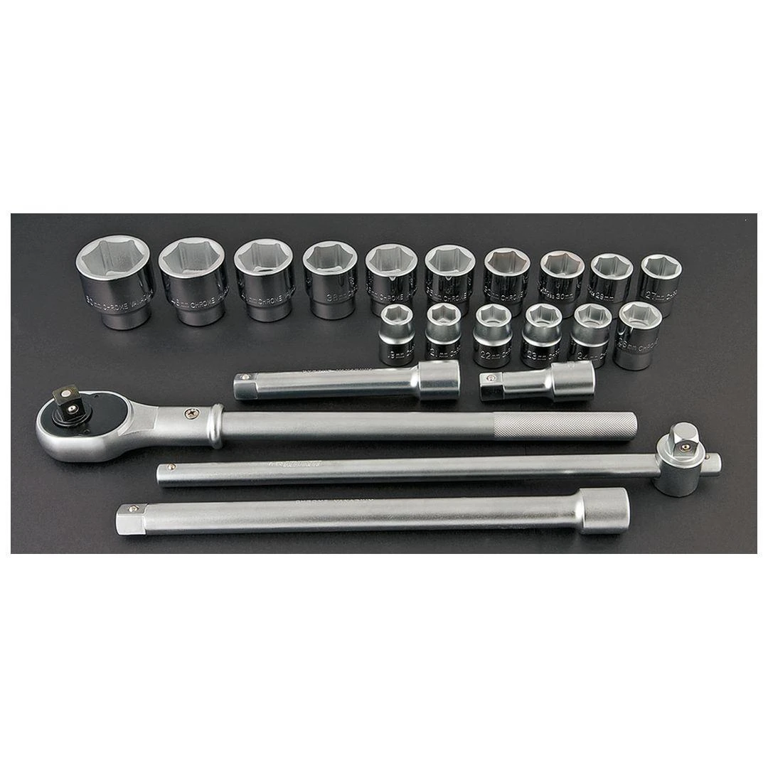 Klucze Antgalių rinkinys Neo 3/4", 21 vnt