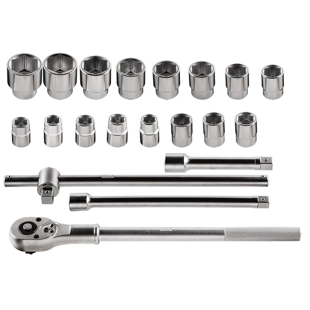 Klucze Antgalių rinkinys Neo 3/4", 21 vnt