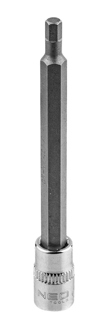 Końcówka H4 šešiakampis antgalis ant 1/4 colio lizdo, ilgas, 87 mm