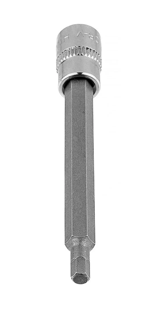 Końcówka H4 šešiakampis antgalis ant 1/4 colio lizdo, ilgas, 87 mm