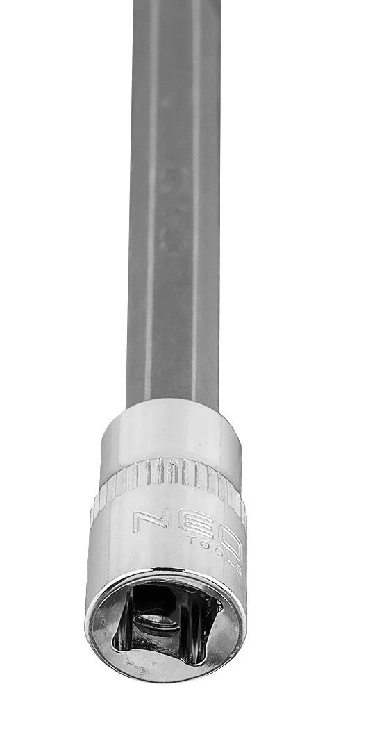 Końcówka H5 šešiakampis antgalis ant 1/4 colio lizdo, ilgas, 87 mm