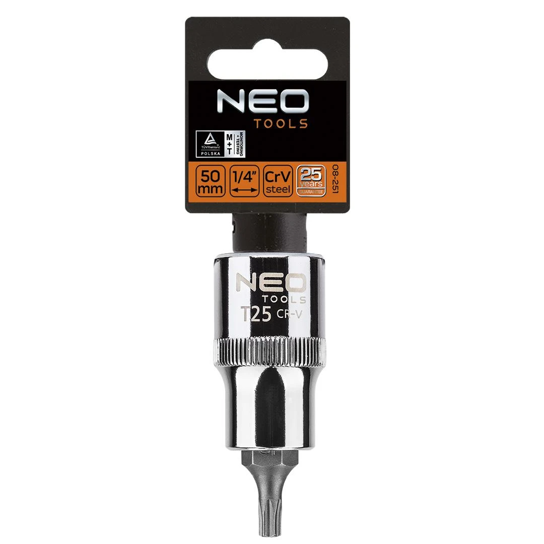 Końcówka Galvutė torx 1/2 '' TX25, 55 mm