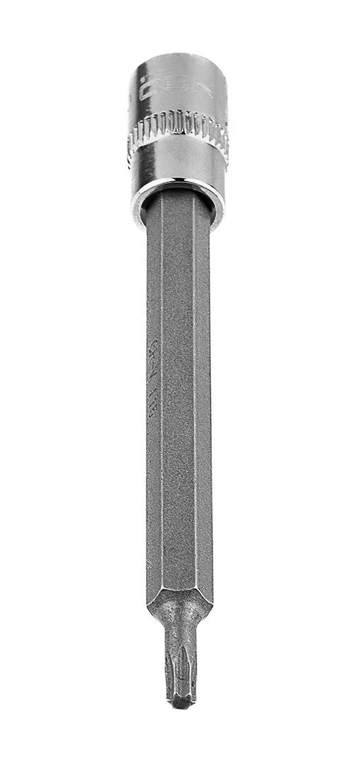 Końcówka Torx TX15 antgalis ant 1/4 colio lizdo, ilgas, 87 mm