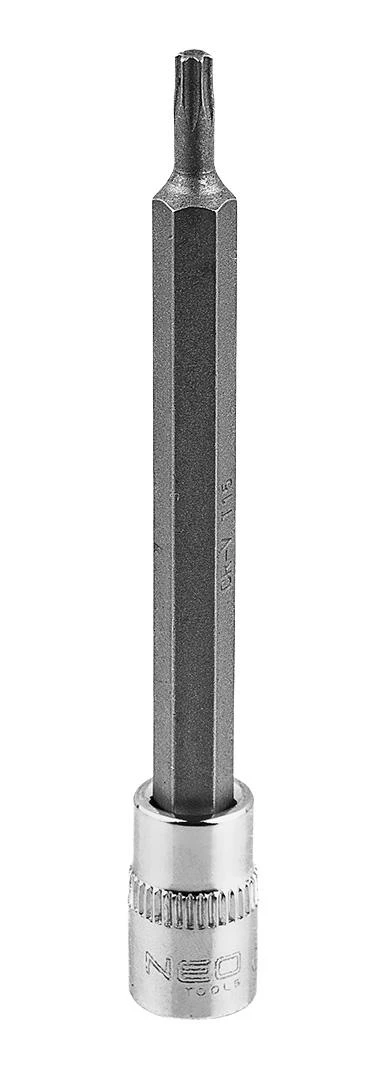 Końcówka Torx TX15 antgalis ant 1/4 colio lizdo, ilgas, 87 mm