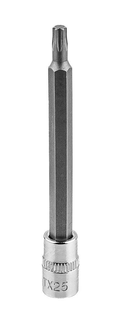 Końcówka Torx TX25 antgalis ant 1/4 colio lizdo, ilgas, 87 mm