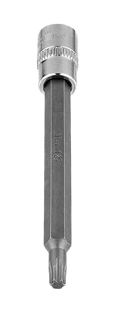 Końcówka Torx TX25 antgalis ant 1/4 colio lizdo, ilgas, 87 mm