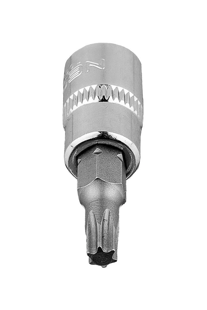 Końcówka Torx TX25 antgalis ant 1/4 colio lizdo, trumpas, 37 mm